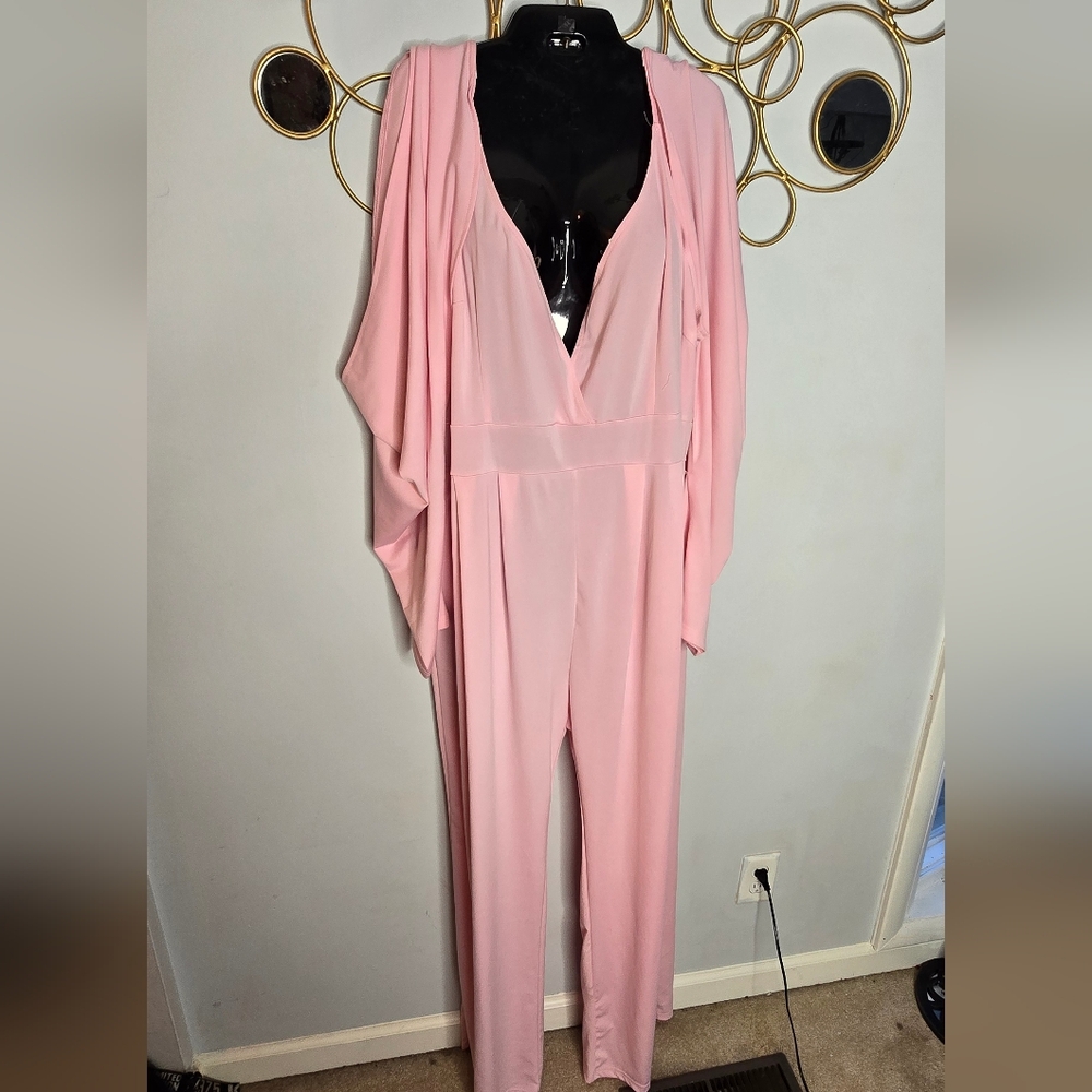 Chic Pink Women's Jumpsuit